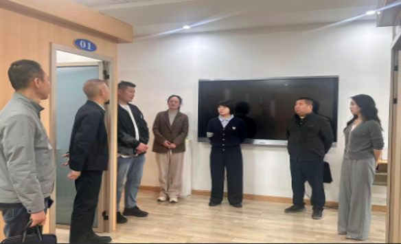 当阳市公共资源交易中心来我市进行交流